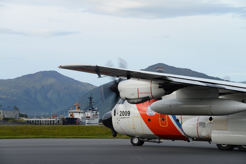 Coast Guard Air Station Kodiak HC-130J Super Hercules aircrew stays ready, relevant and responsive