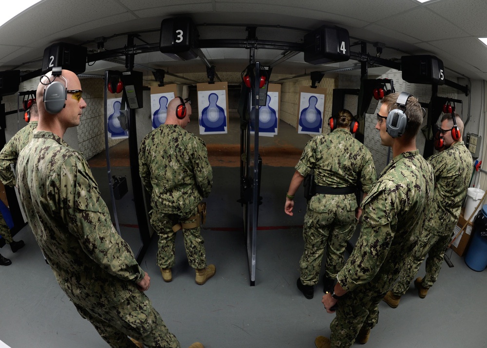 Navy Region Northwest Reserve Component Command, Weapons Qualification