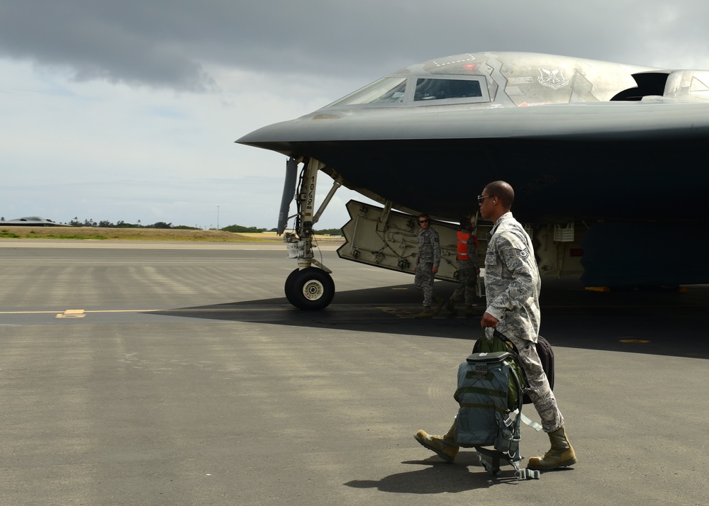 Bomber Task Force 2018 AFE team