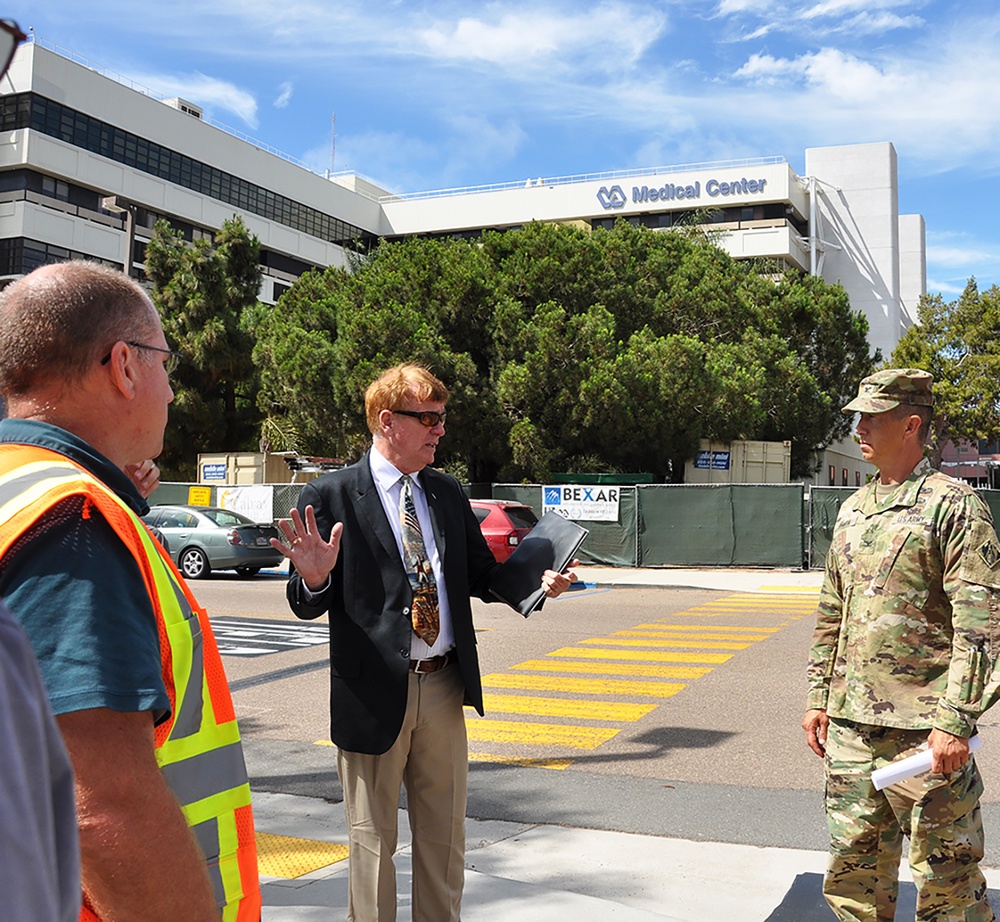 LA District commander tours San Diego, Riverside project sites