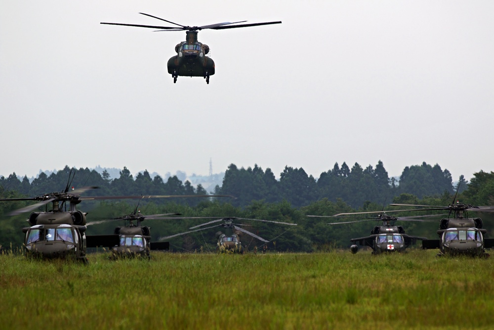 Mixed-multi bilateral flight, Orient Shield 2018