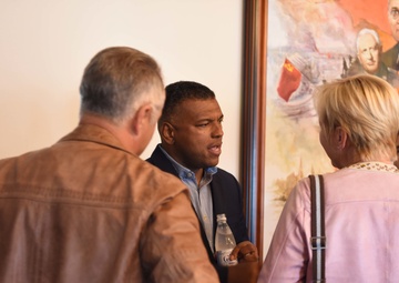 Host Nation civic leaders tour Ramstein