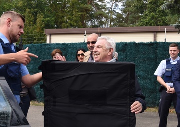 Host Nation civic leaders tour Ramstein