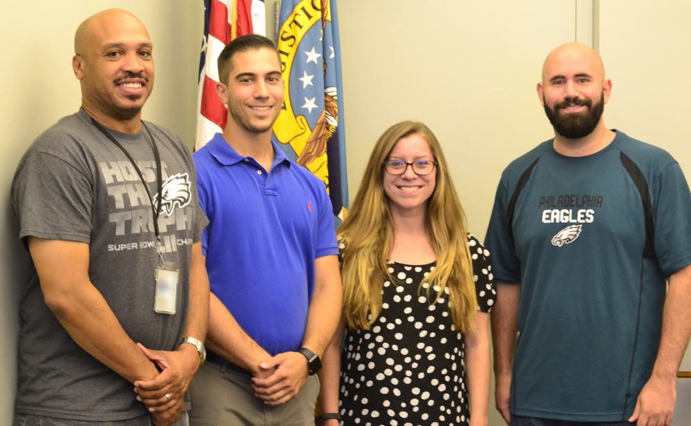 Acquisition professionals from DLA Troop Support’s Industrial Hardware supply chain, pose after conducting a &quot;CON 090 Boot Camp&quot; training session Sept. 6 in Philadelphia.
