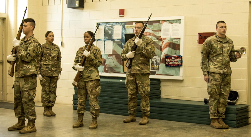 Honor Guard Soldiers train to be the best at Camp Smith