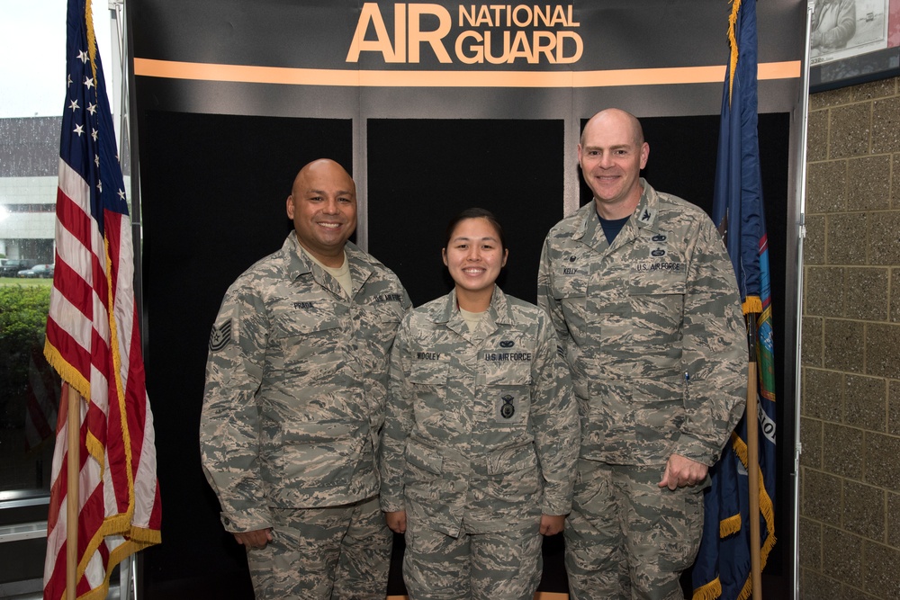 105th AW Airman snags 400th recruit