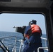 Coast Guard Station Woods Hole conducts weapons training off Massachusetts Coast