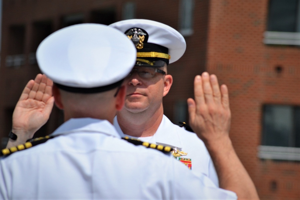 Naval Museum hosts a promotion ceremony