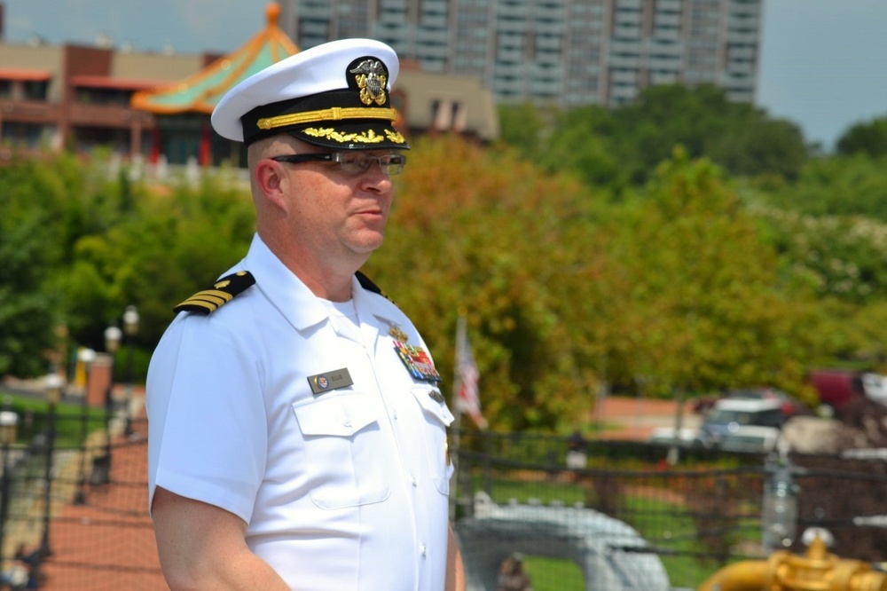 Naval Museum hosts a promotion ceremony