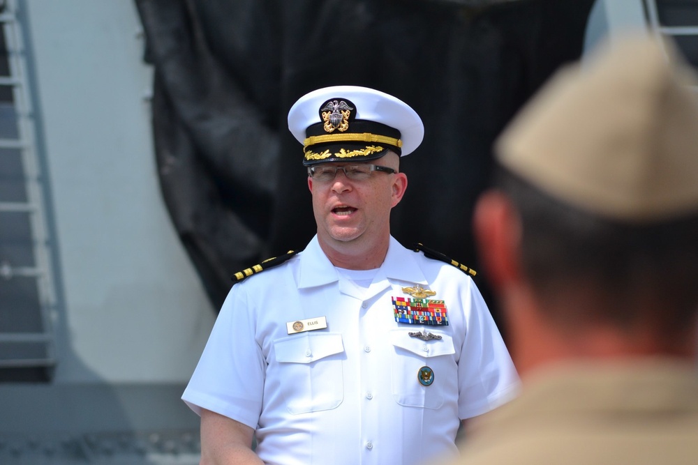 Naval Museum hosts a promotion ceremony