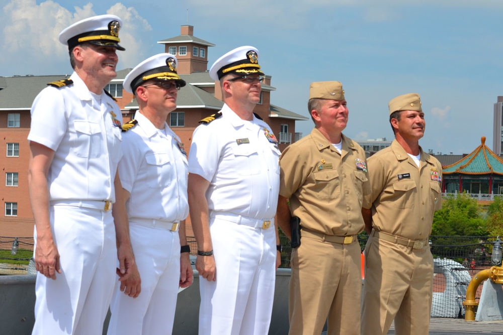 Naval Museum hosts a promotion ceremony