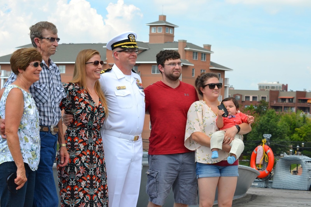 Naval Museum hosts a promotion ceremony