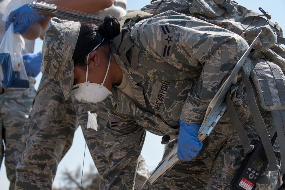 124th FSS Search and Recover Exercise