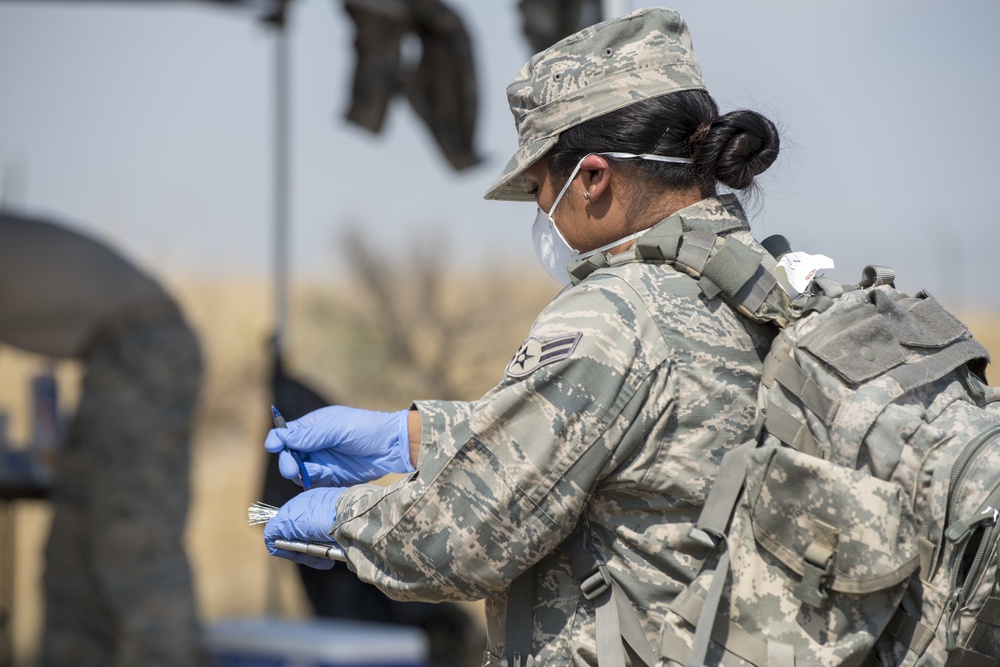 124th FSS Search and Recover Exercise