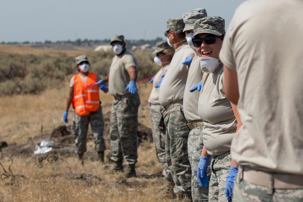 124th FSS Search and Recover Exercise