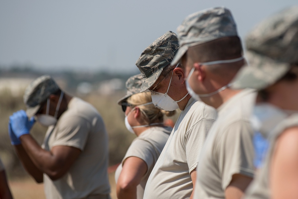 124th FSS Search and Recover Exercise