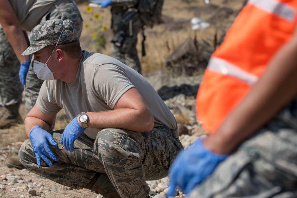 124th FSS Search and Recover Exercise