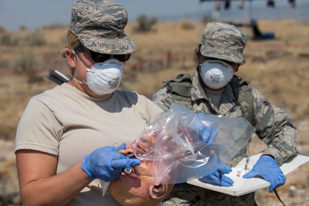 124th FSS Search and Recover Exercise