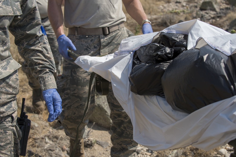 124th FSS Search and Recover Exercise