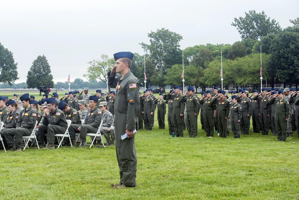 97th IS, Prop Wash Gang host remembrance ceremony honoring crewmembers of 60528