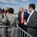 President Trump arrives in Fargo