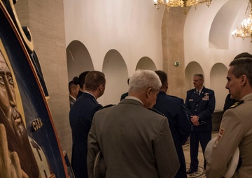 Serbian partners invite Ohio National Guard members to visit Temple of Saint Sava during 2018 State Partnership CAPSTONE