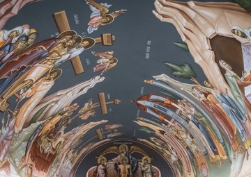 Serbian partners invite Ohio National Guard members to visit Temple of Saint Sava during 2018 State Partnership CAPSTONE