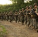Marines conduct sustainment hike at Marine Corps Training Area Bellows