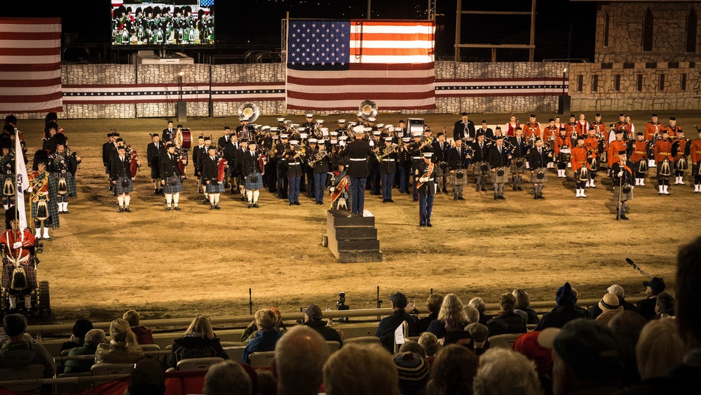 1st Marine Division Band live ceremony at Estes Park 2018
