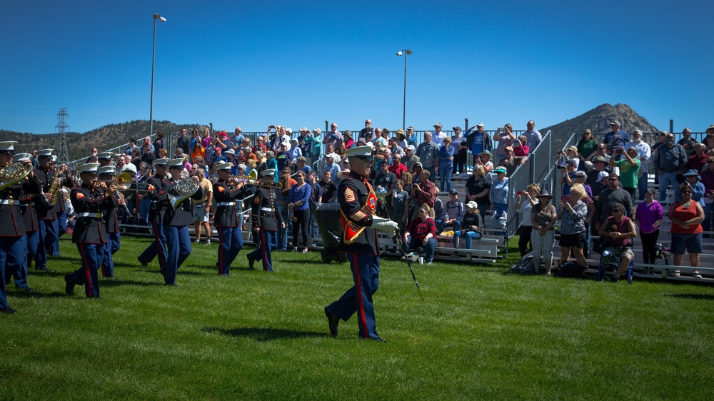 1st Marine Division Band opening ceremony at Estes Park 2018