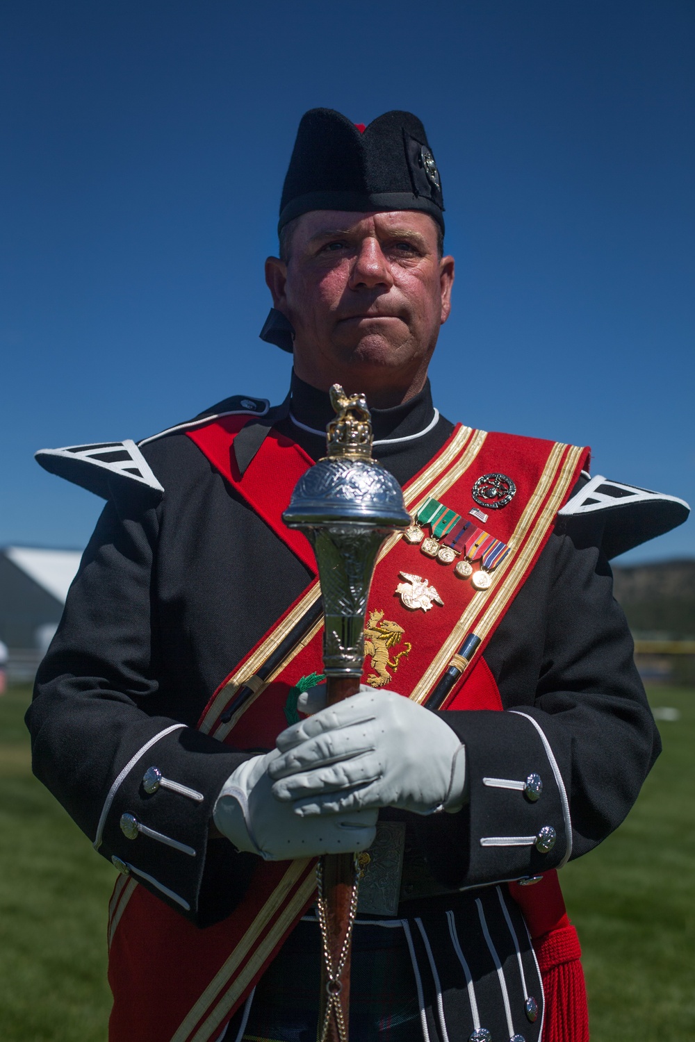 1st Marine Division Band opening ceremony at Estes Park 2018