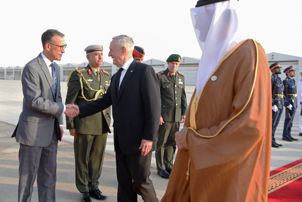 Mattis Travels to United Arab Emirates