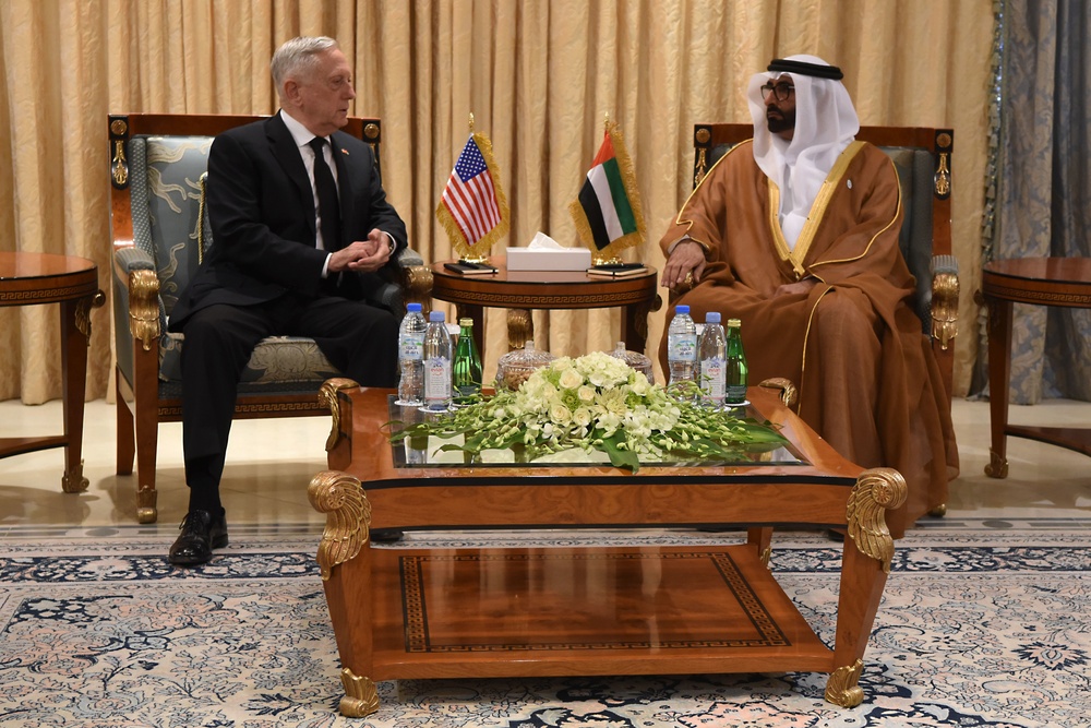 Mattis Travels to United Arab Emirates