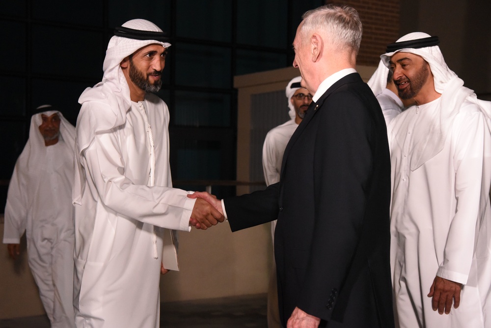 Mattis Travels to United Arab Emirates