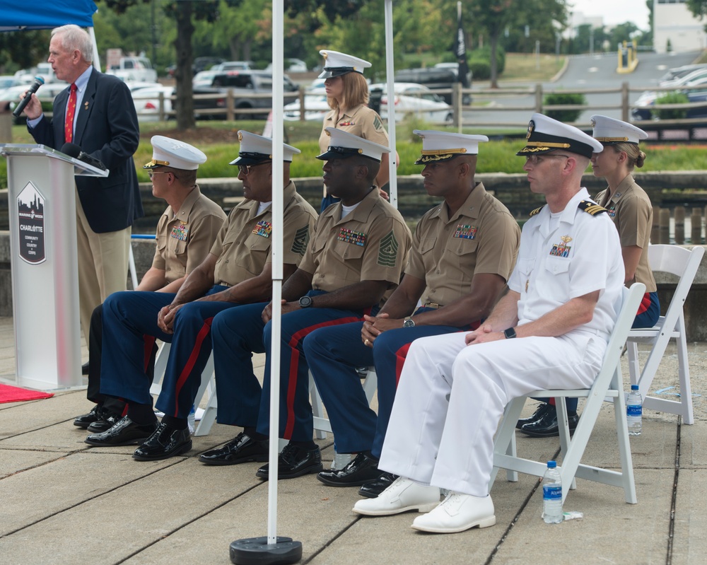 Marine Corps honors Charlotte Vietnam Veterans