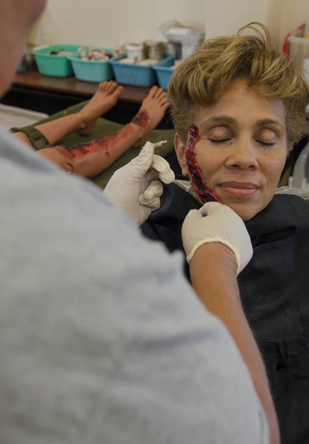 Field Hospital hosts Army Surgeon General and many other DV’s