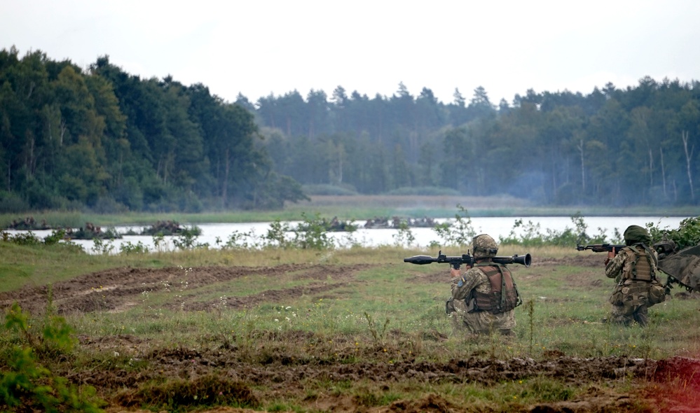 Rapid Trident military training demonstration