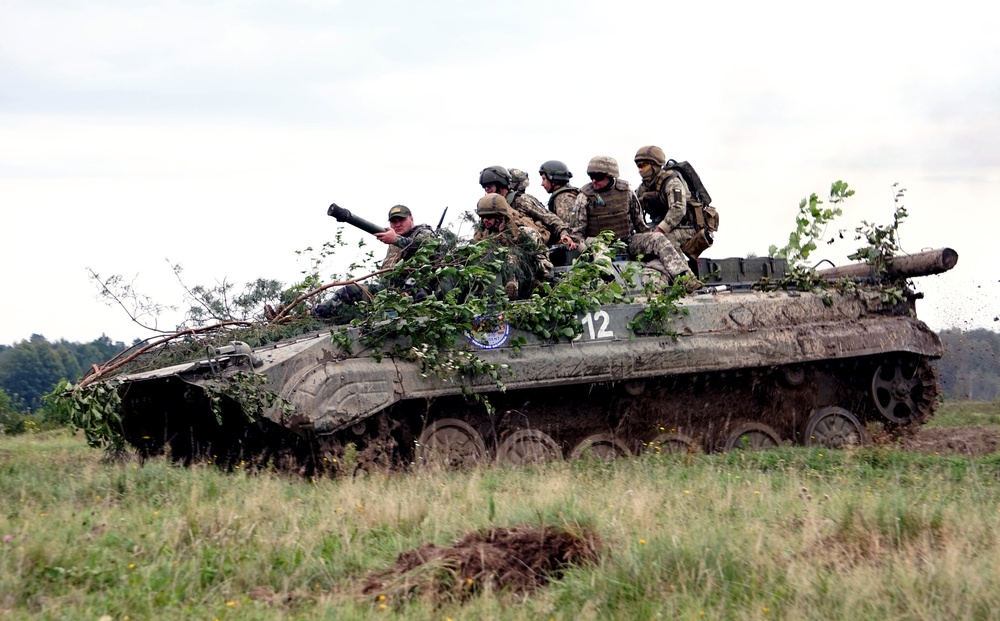 Rapid Trident military training demonstration