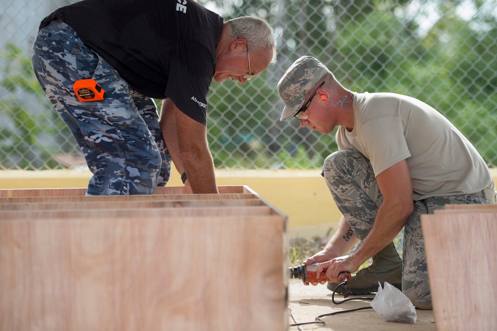 PAC ANGEL 18-2, health service outreach site setup