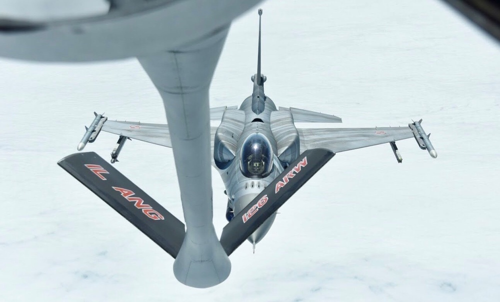 126th AIR REFUELING WING TRAINS WITH POLISH AIR FORCE