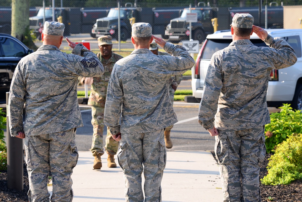 Adjutant General Beale Visits 177 FW