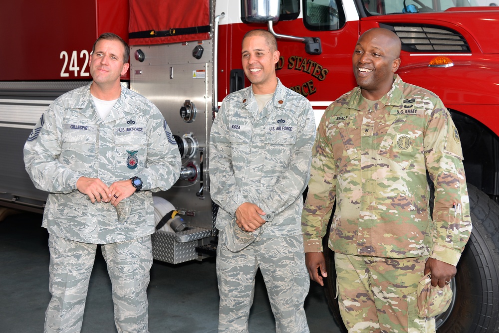 Adjutant General Beale Visits 177 FW