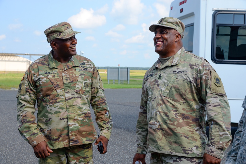 Adjutant General Beale Visits 177 FW