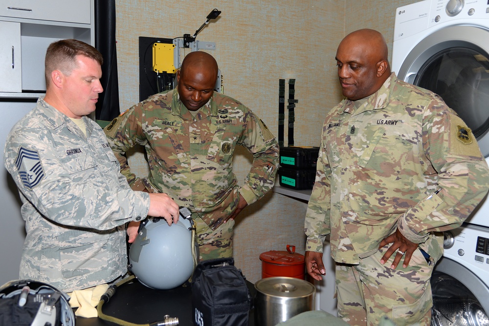 Adjutant General Beale Visits 177 FW