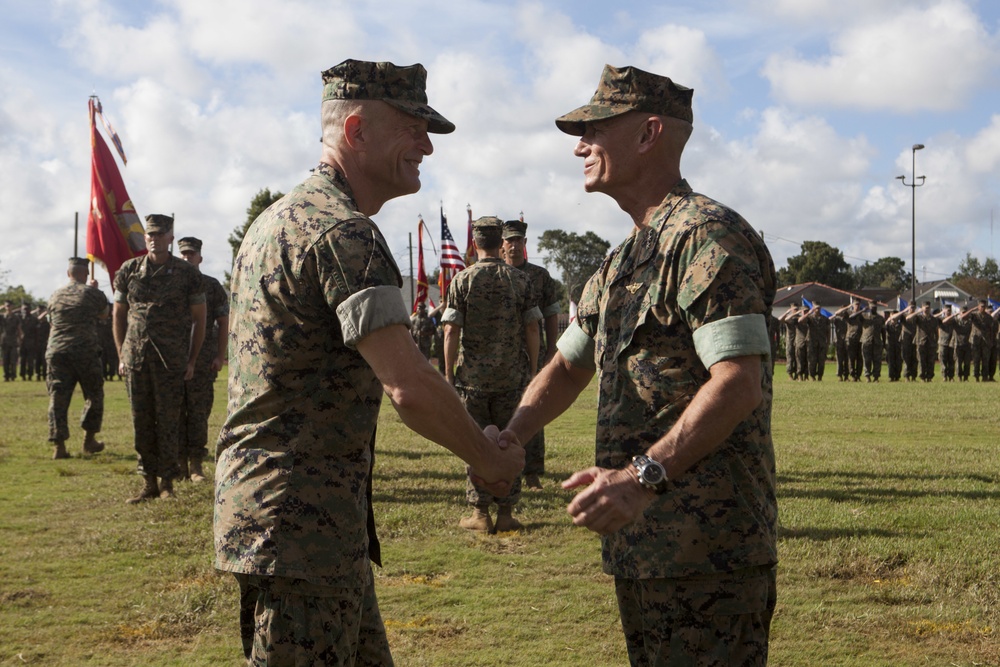 MARFORRES and MARFORNORTH Change of Command