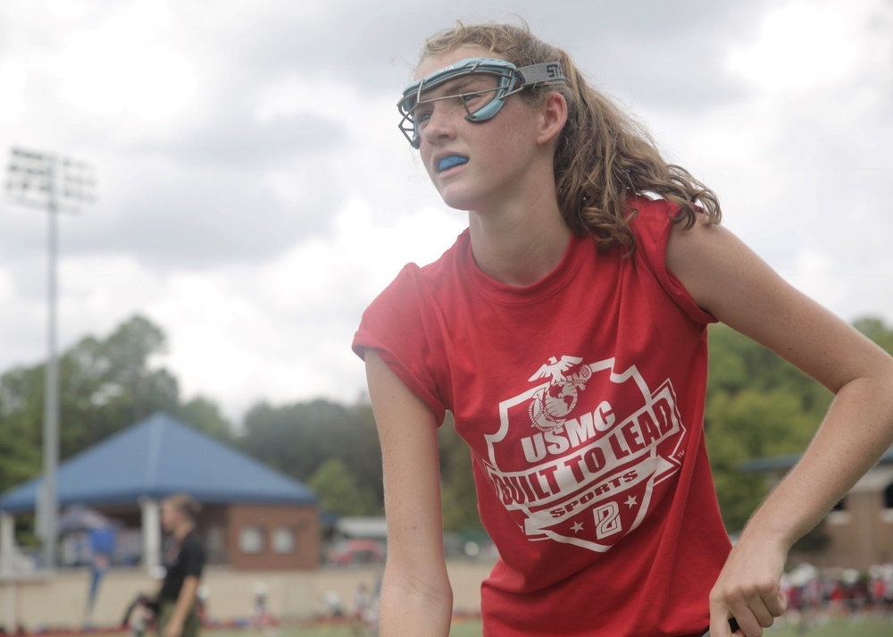 Marines host lacrosse clinic during Marine Week Charlotte