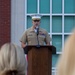 Marines Congratulate Queen's University Swim Team