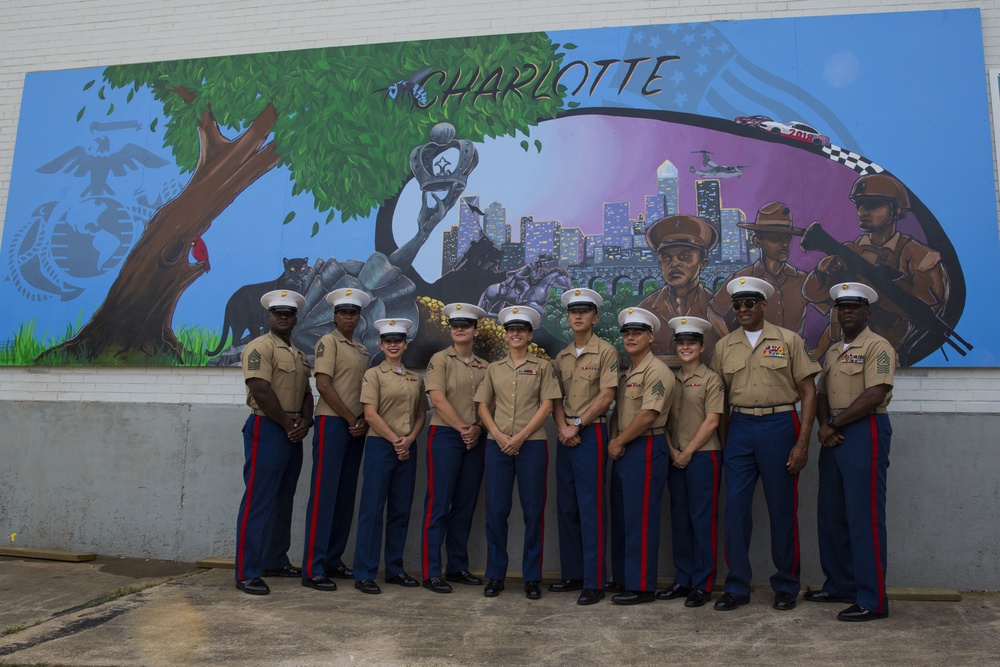 Marine Week Charlotte Mural