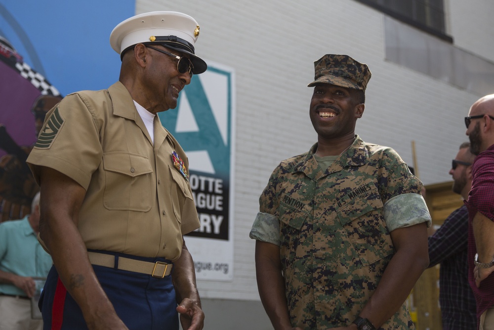 Marine Week Charlotte Mural