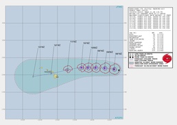 Joint Typhoon Warning Center TC Warning Center Graphic - Olivia #33